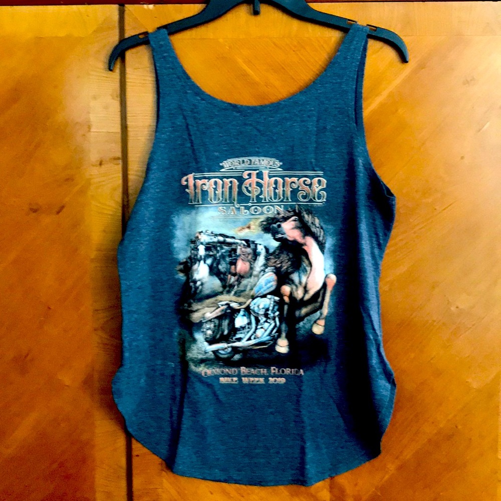 The iron horse saloon tank top